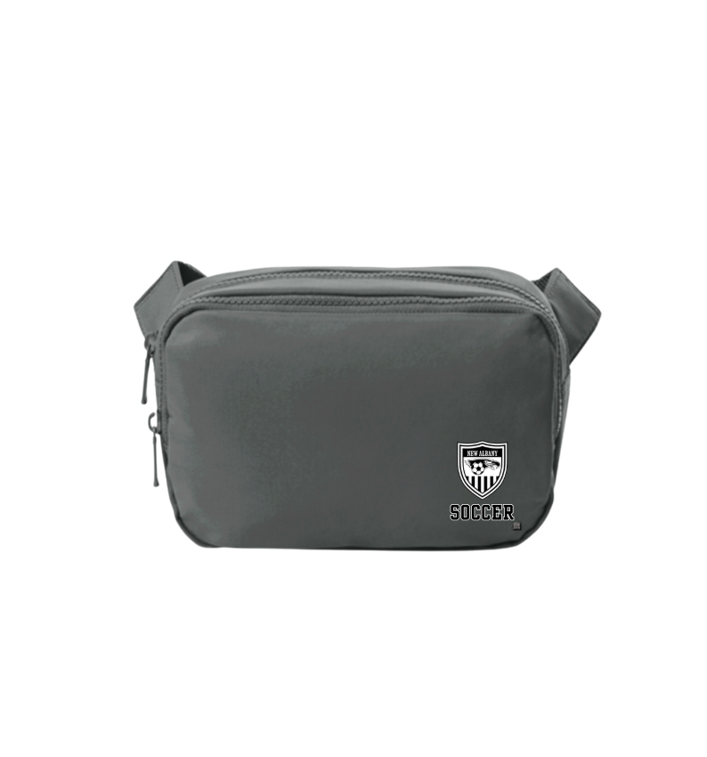 New Albany Youth Soccer League Crest Graphic Dual-Compartment Crossbody Bag
