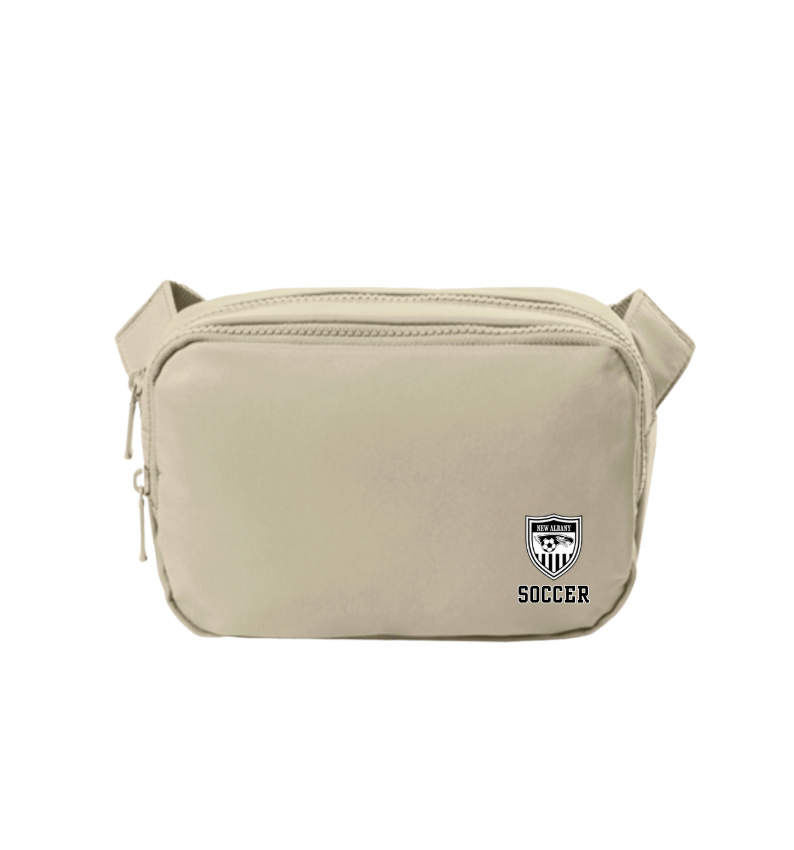 New Albany Youth Soccer League Crest Graphic Dual-Compartment Crossbody Bag