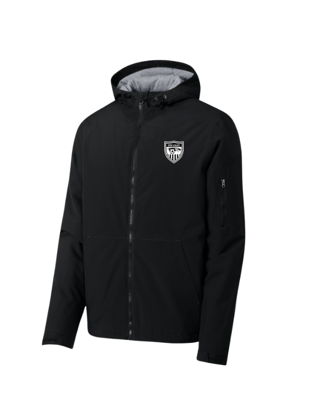 Adult Unisex New Albany Youth Soccer League Crest Graphic Waterproof Insulated Jacket