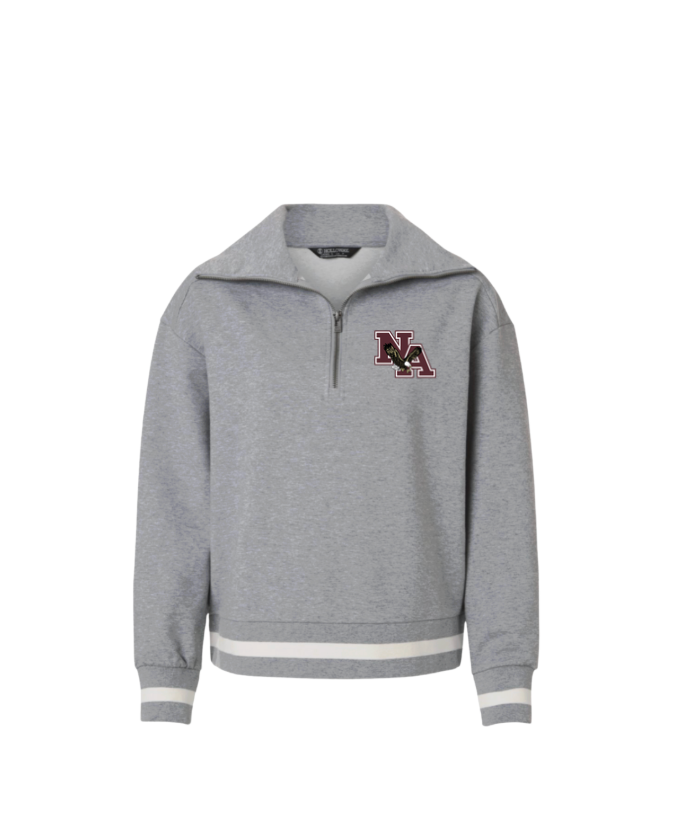 Women's New Albany Classic Logo Graphic Heritage Prep Quarter-Zip Pullover