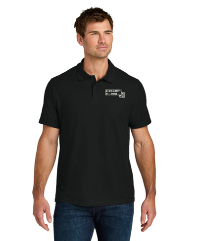 Adult Unisex Gildan Softstyle Pique Polo with New Albany Winds Embroidered Logo