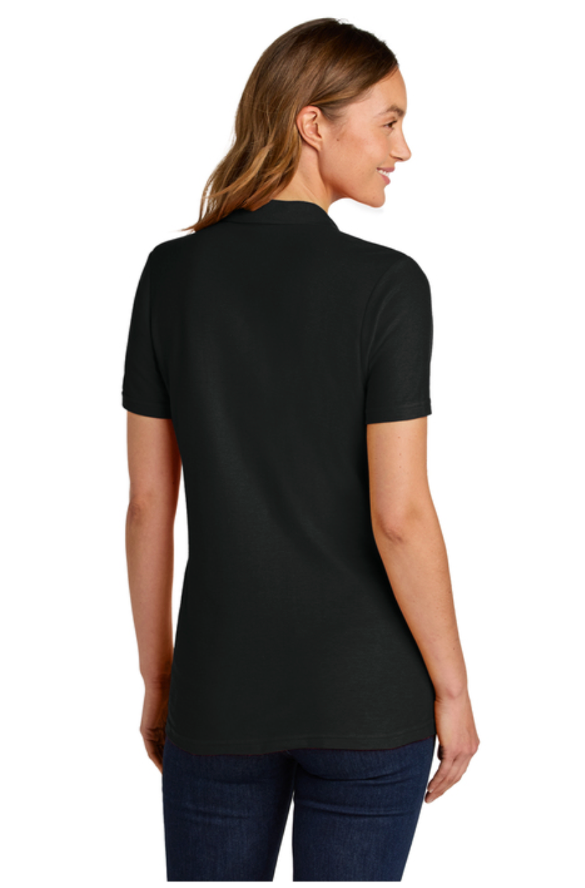 Women's Gildan Softstyle Pique Polo with New Albany Winds Embroidered Logo
