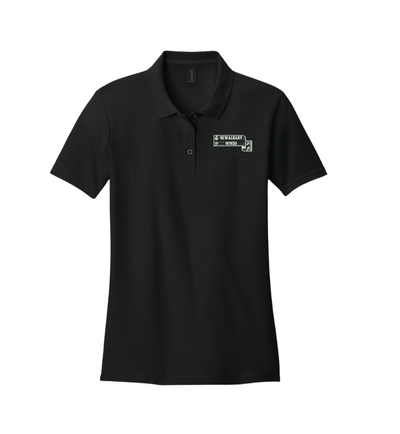 Women's Gildan Softstyle Pique Polo with New Albany Winds Embroidered Logo