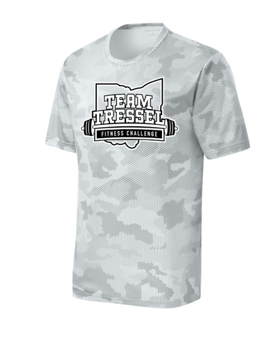 Youth Team Tressel Fitness Challenge Sport Tek Camo Hex Performance Tee