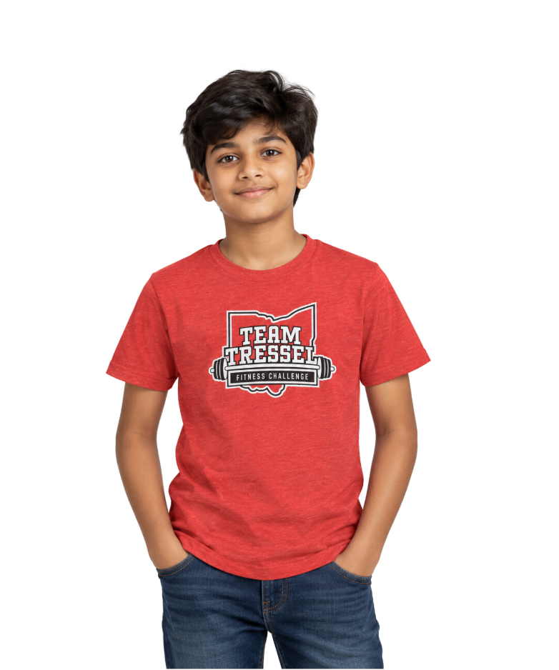 Youth Team Tressel Fitness Challenge Graphic Short Sleeve Bella + Canvas Soft Tee