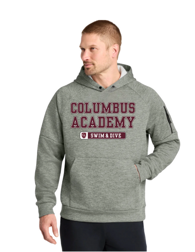Adult Unisex Columbus Academy Bowling Graphic Nike Therma-FIT Pocket Pullover Performance Fleece Hoodie