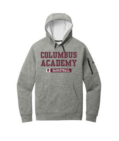 Adult Unisex Columbus Academy Swim & Dive Graphic Nike Therma-FIT Pocket Pullover Performance Fleece Hoodie