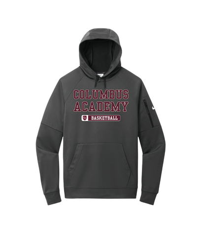 Adult Unisex Columbus Academy Swim & Dive Graphic Nike Therma-FIT Pocket Pullover Performance Fleece Hoodie