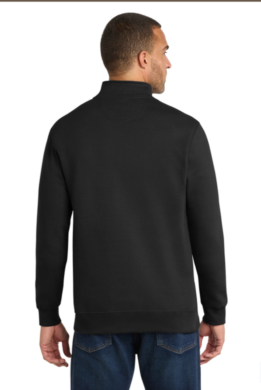 Adult Unisex Dublin Scioto Choirs Classic Logo Embroidered 1/4 Zip Fleece Pullover