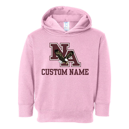 Toddler Classic Logo Hoodie - New Albany Eagles (CUSTOM NAME)