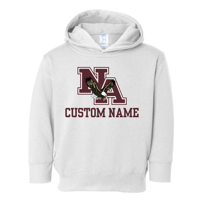 Toddler Classic Logo Hoodie - New Albany Eagles (CUSTOM NAME)