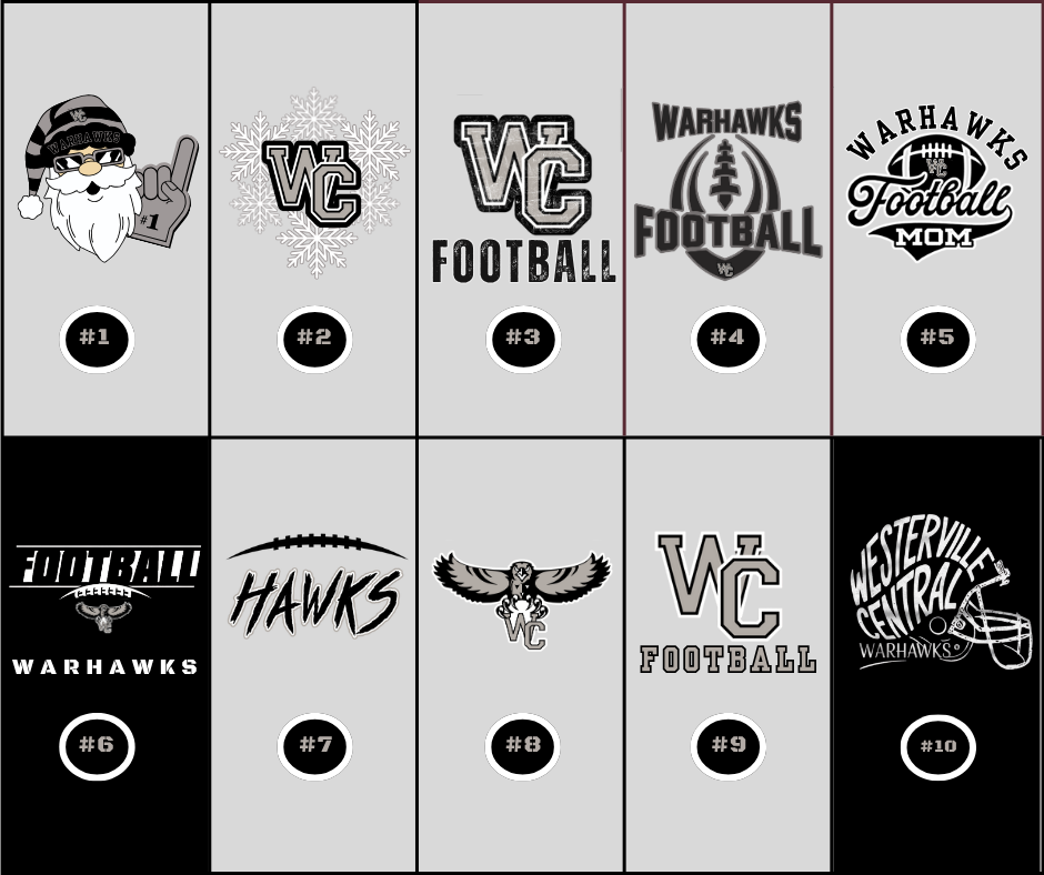 Adult Unisex Choose your Graphic Short Sleeve Soft Tee with Customized Back - Westerville Central Football