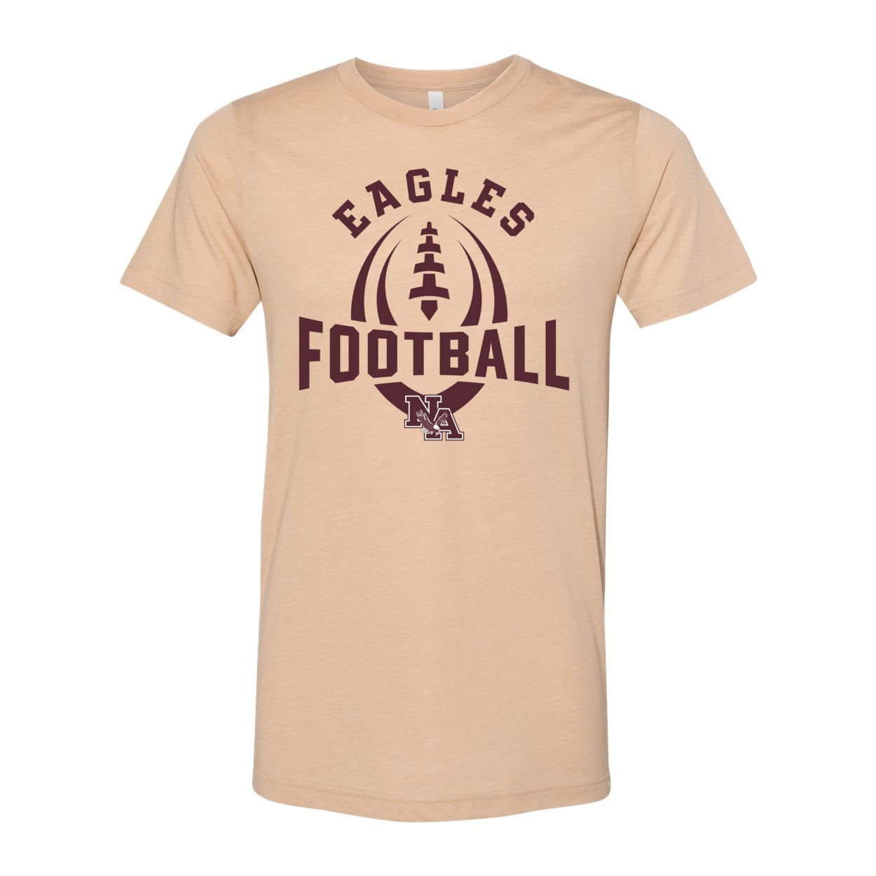 Adult Unisex Super Soft Eagles Ultimate Football Short Sleeve Graphic Tee