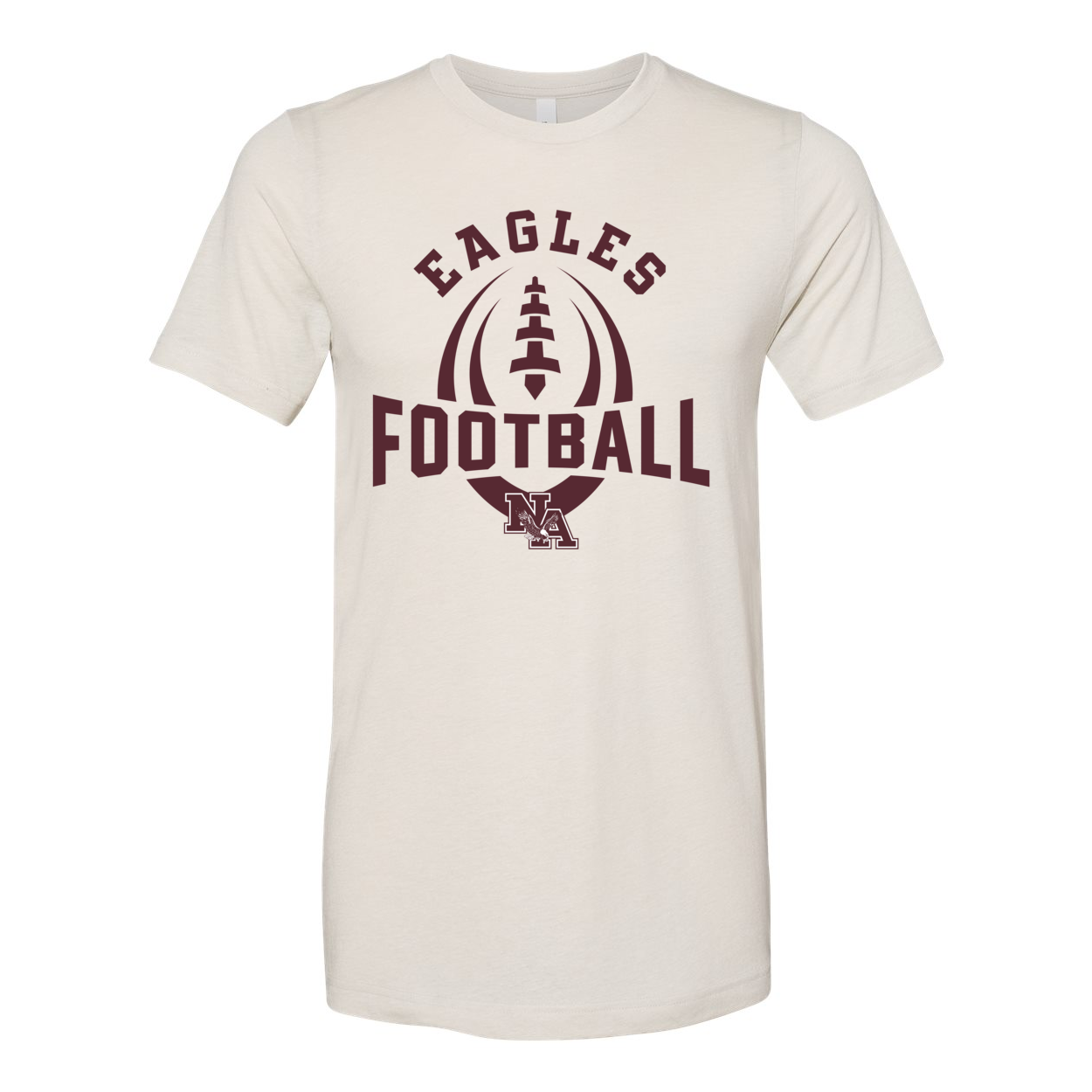 Adult Unisex Super Soft Eagles Ultimate Football Short Sleeve Graphic Tee