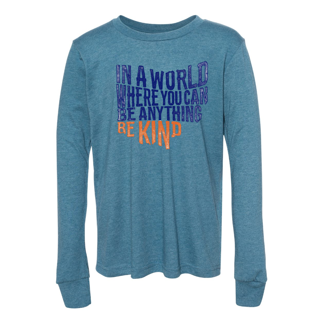 Youth "Be Kind" Bridgeway Graphic Long Sleeve Tee