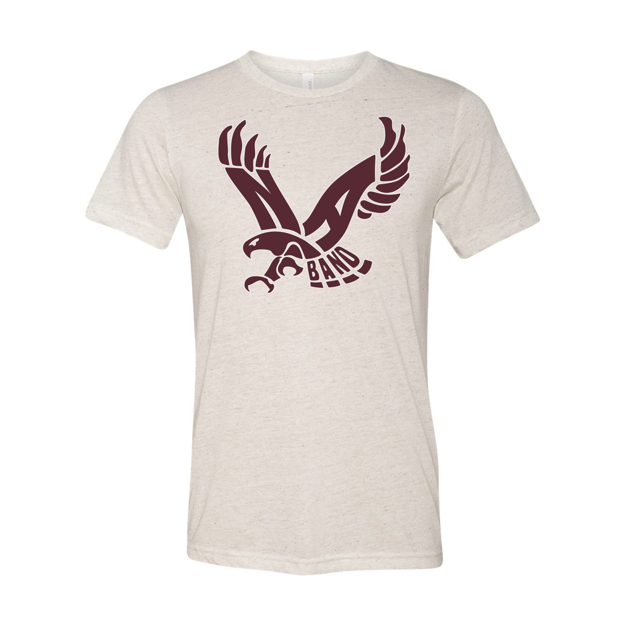 Adult Unisex Super Soft Band Eagle Graphic Short Sleeve Tee