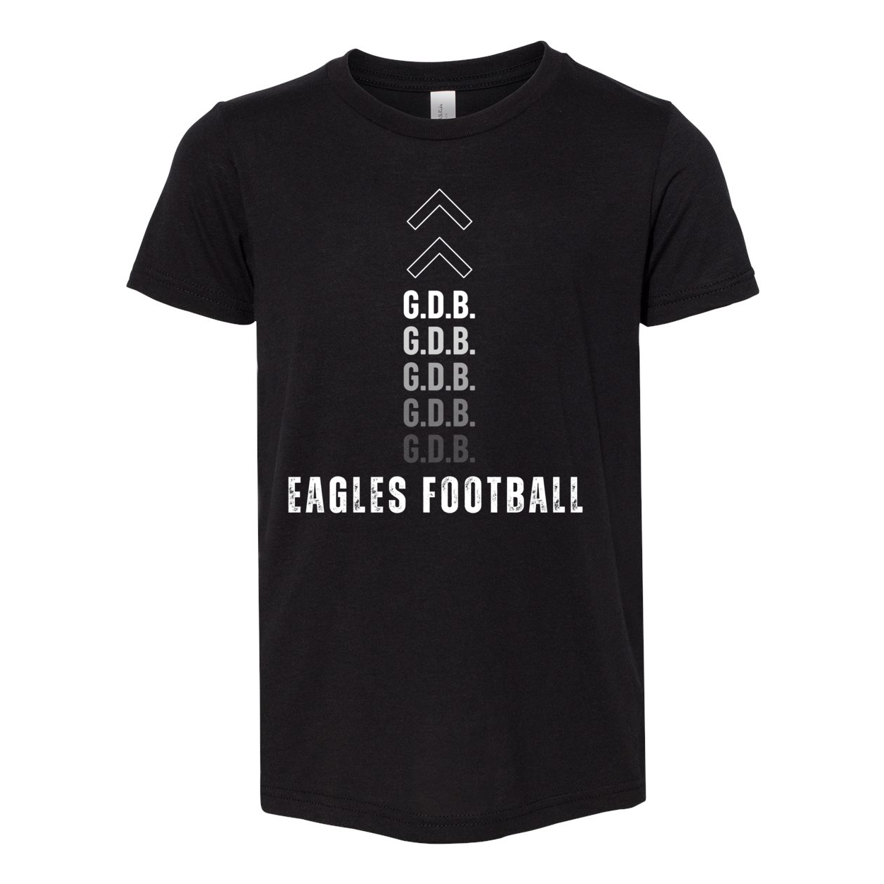 Youth Super Soft GDB Eagles Football Short Sleeve Graphic Tee