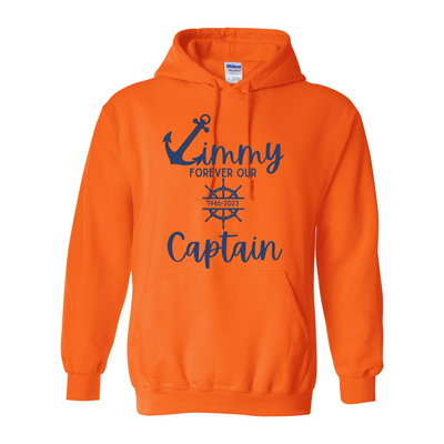 Adult Unisex Forever Our Captain Graphic Hoodie