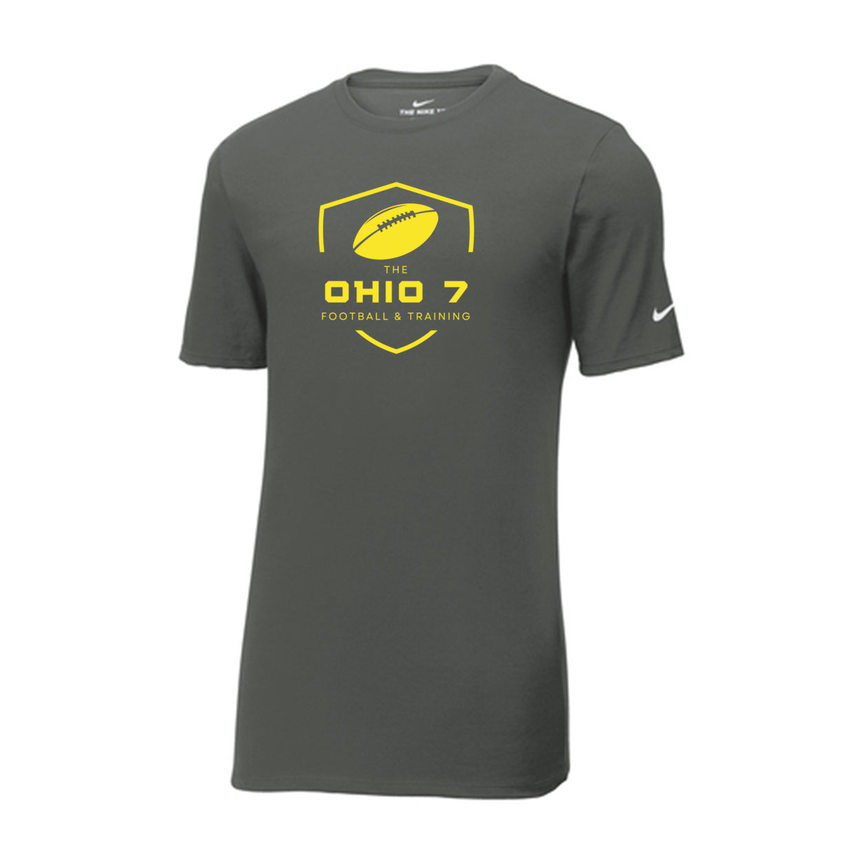 Adult Unisex The Ohio 7 Yellow Logo Graphic Nike Dri-FIT Performance Tee