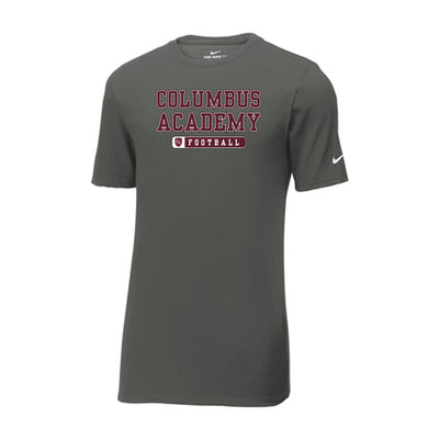 Adult Unisex Columbus Academy Football Graphic Short Sleeve Nike Dri-FIT Legend Performance Tee