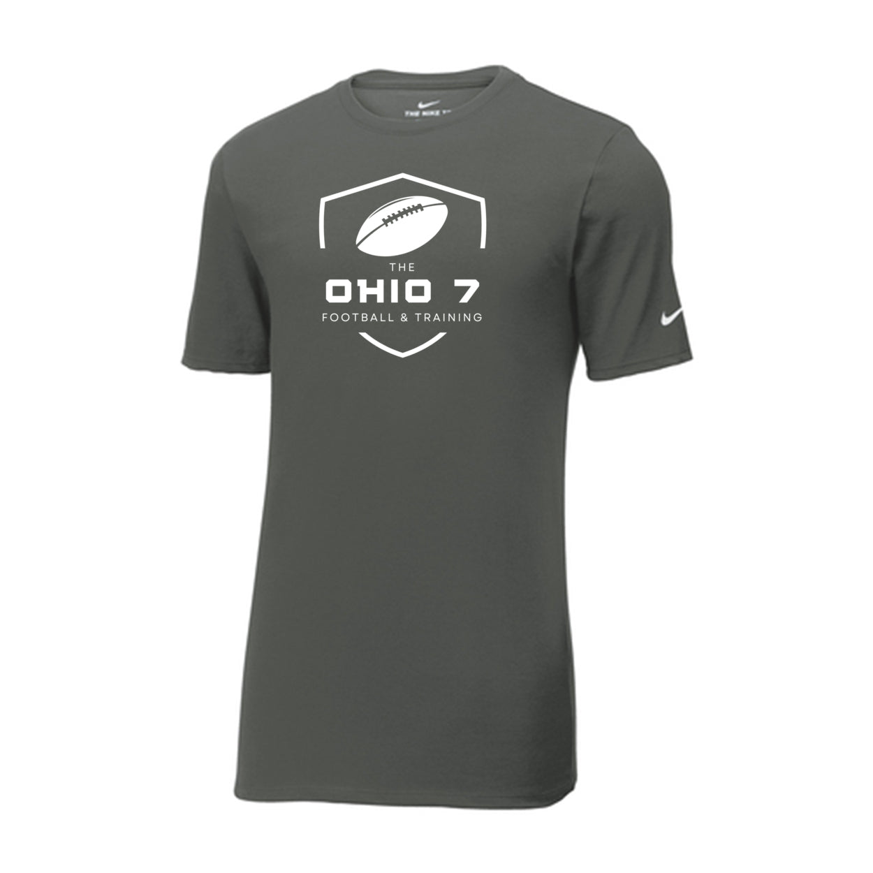Adult Unisex The Ohio 7 White Logo Graphic Nike Dri-FIT Performance Tee