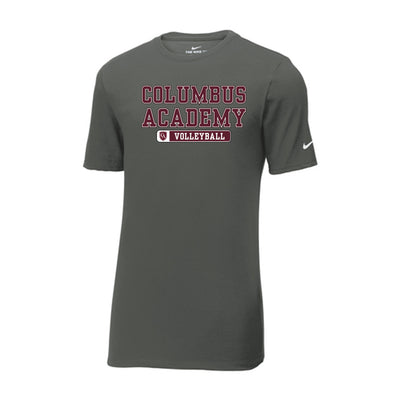 Adult Unisex Columbus Academy Volleyball Graphic Short Sleeve Nike Dri-FIT Legend Performance Tee