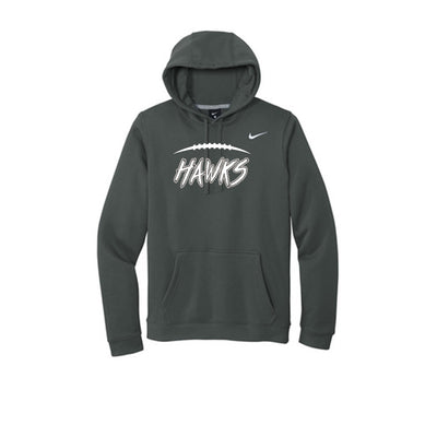 Adult Unisex Westerville Central Fighting Football Hawks Graphic Nike Club Fleece Hoodie