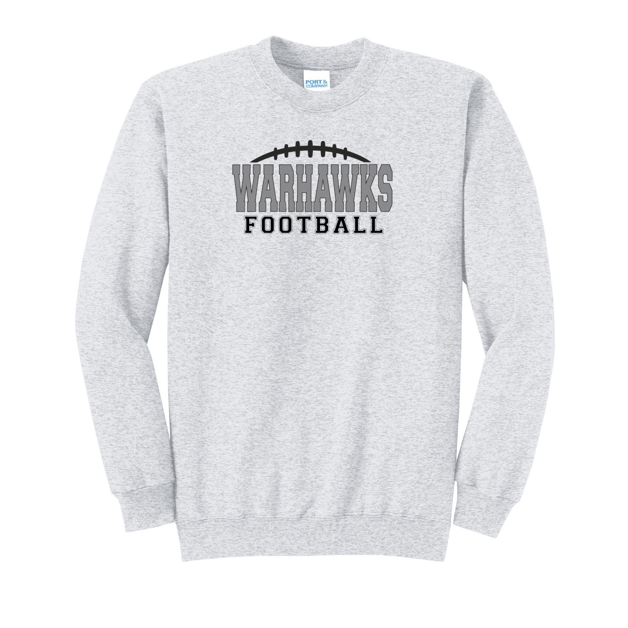 Adult Unisex Westerville Central Warhawks Football Laces Graphic Easy Sweatshirt