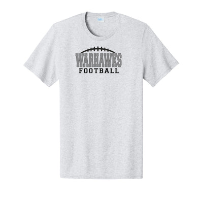 Adult Unisex Westerville Central Warhawks Football Laces Graphic Easy Tee
