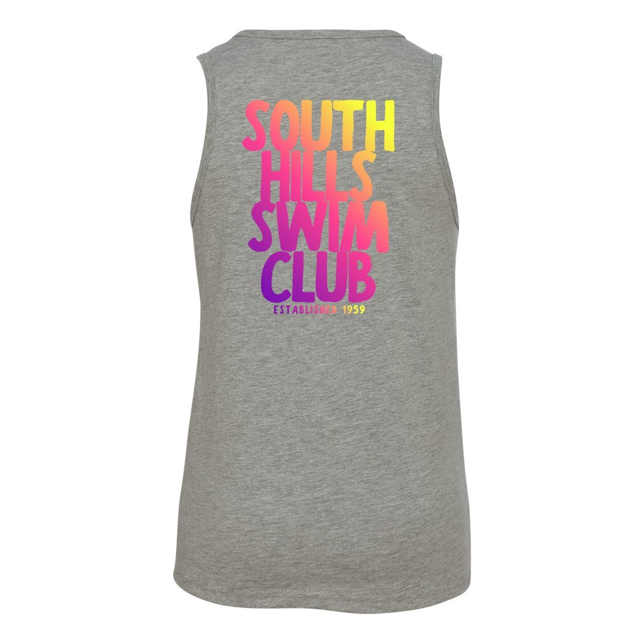 Youth South Hills Swim Club SHSC Ombre Graphic Tank