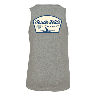 Youth South Hills Swim Club Home of the Sharks Graphic Tank