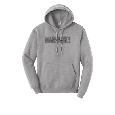 Adult Unisex Westerville Central Warhawks Spirit Script Graphic Easy Hoodie