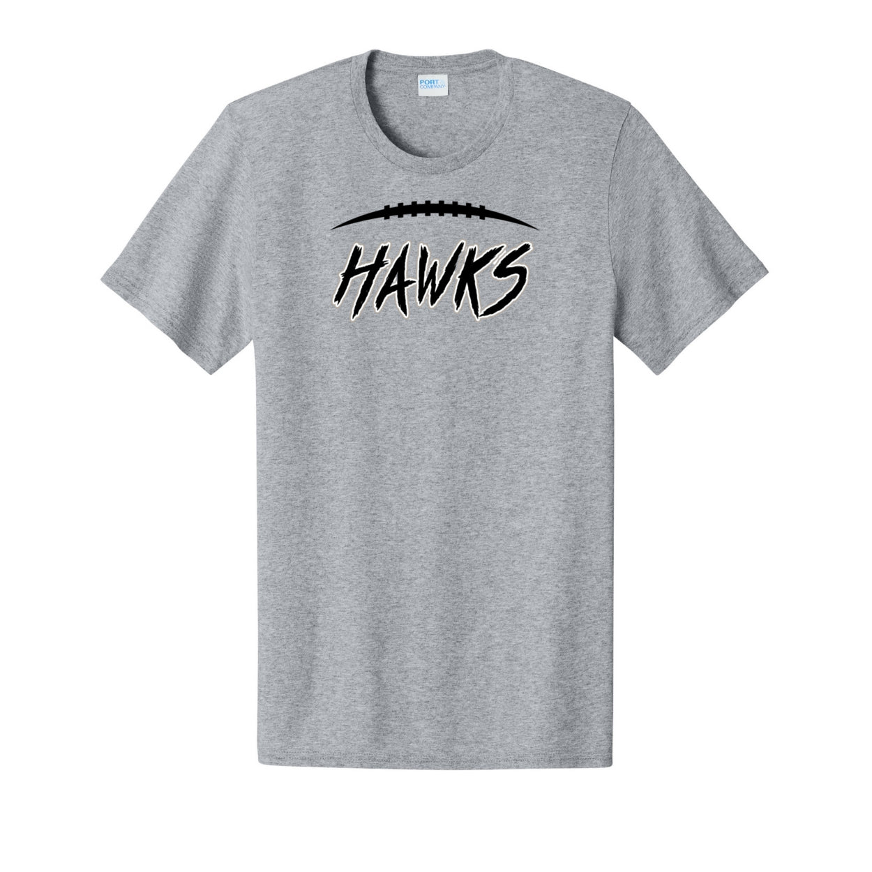 Adult Unisex Westerville Central Fighting Football Hawks Graphic Easy Tee