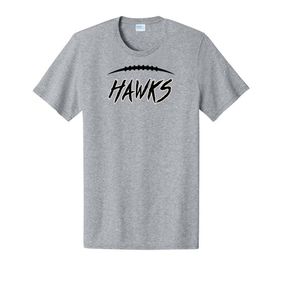 Adult Unisex Westerville Central Fighting Football Hawks Graphic Easy Tee