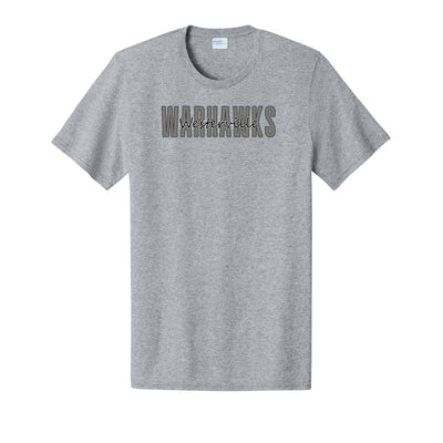 Adult Unisex Westerville Central Warhawks Spirit Script Graphic Easy Tee
