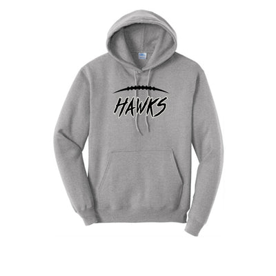Adult Unisex Westerville Central Fighting Football Hawks Graphic Easy Hoodie
