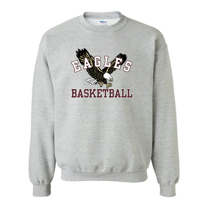 Adult Unisex Flying Eagles Basketball Graphic Sweatshirt