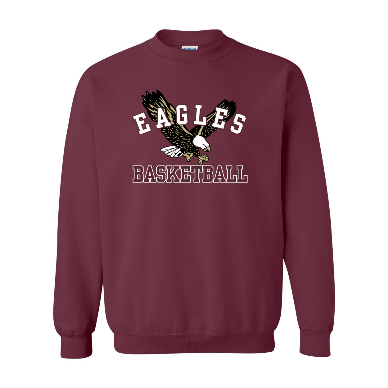 Adult Unisex Flying Eagles Basketball Graphic Sweatshirt