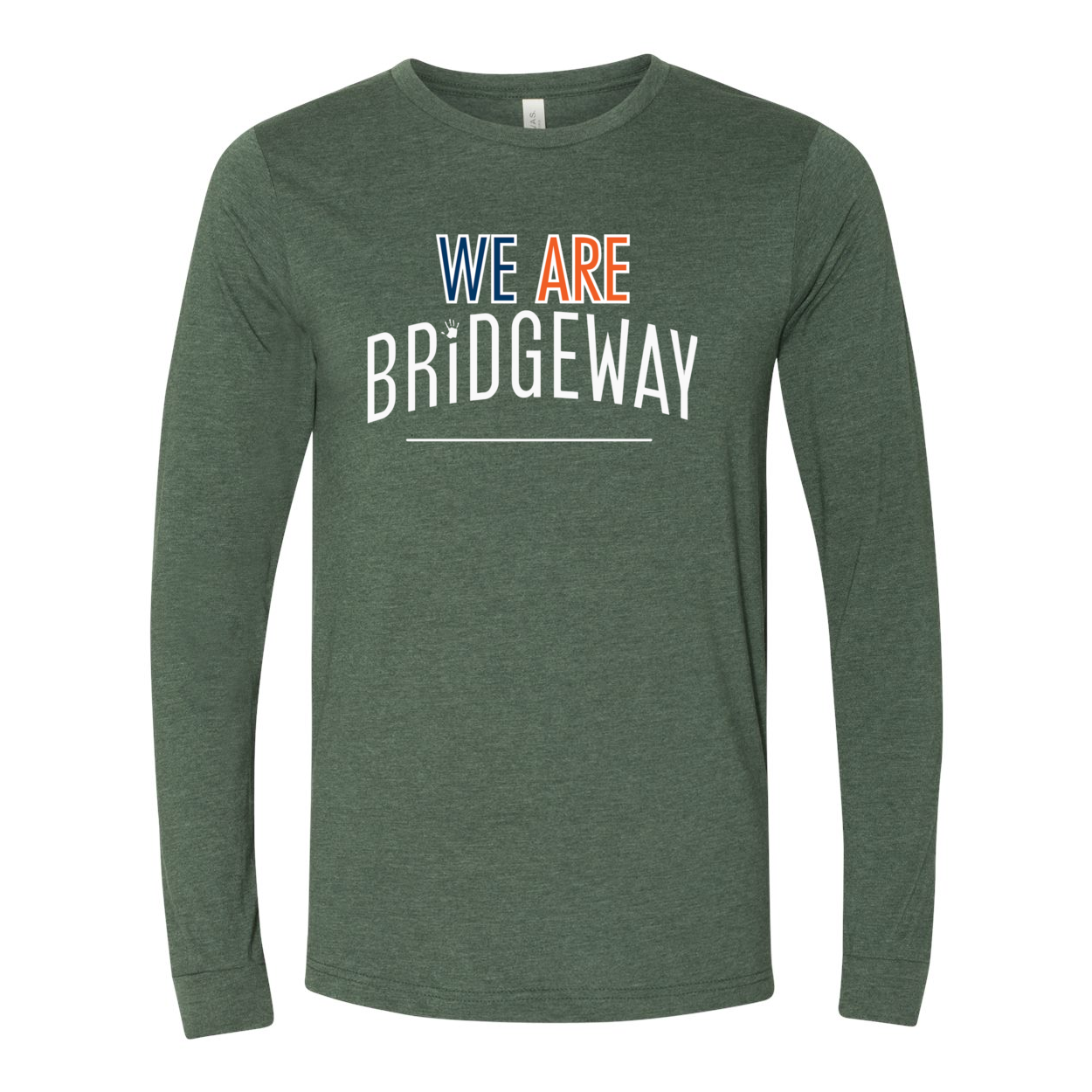 Adult Unisex "We are Bridgeway" Graphic Long Sleeve Tee