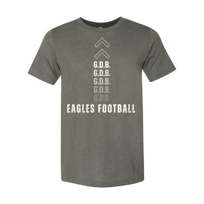 Adult Unisex Super Soft GDB Eagles Football Short Sleeve Graphic Tee