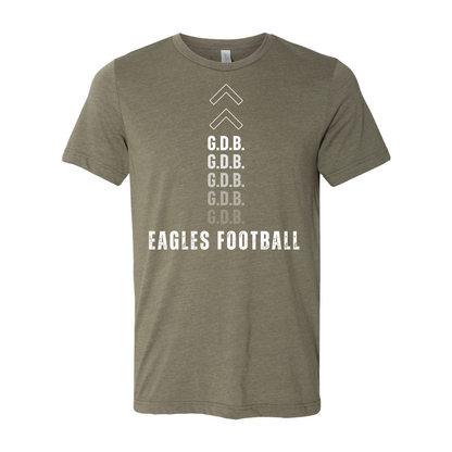 Adult Unisex Super Soft GDB Eagles Football Short Sleeve Graphic Tee