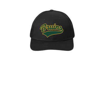 Adult Unisex Script Bruins Snapback Trucker Hat