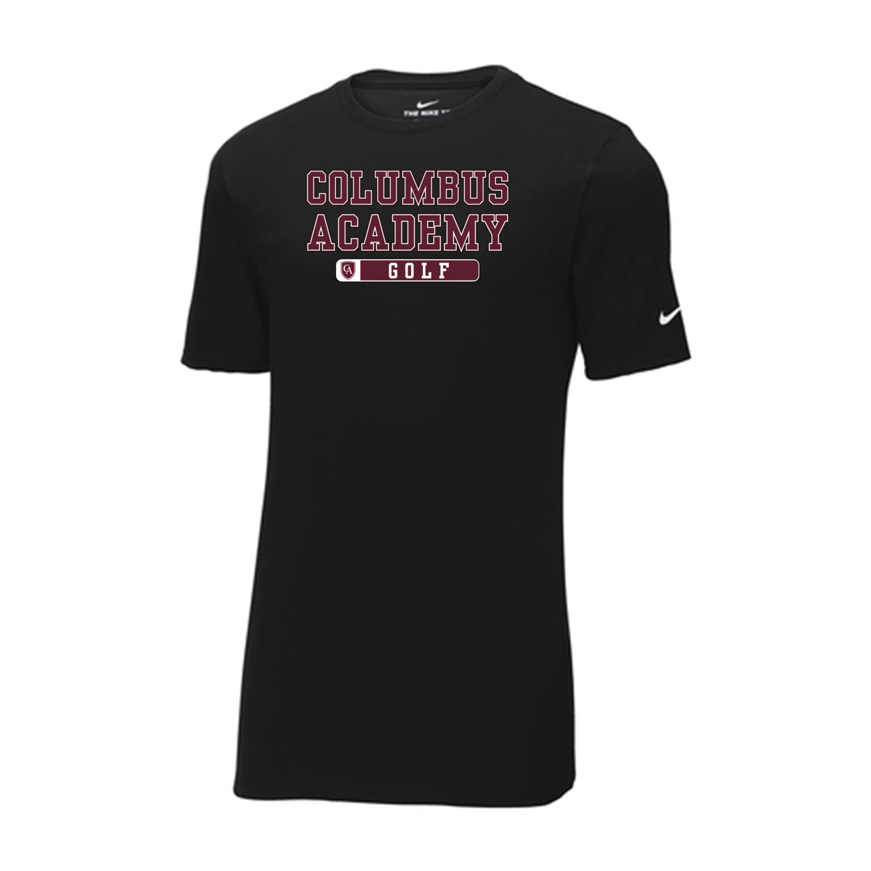 Adult Unisex Columbus Academy Golf Graphic Short Sleeve Nike Dri-FIT Legend Performance Tee