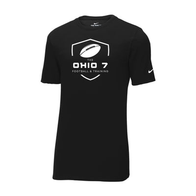 Adult Unisex The Ohio 7 White Logo Graphic Nike Dri-FIT Performance Tee