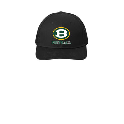 Adult Unisex Classic Brooke Football Logo Snapback Trucker Hat