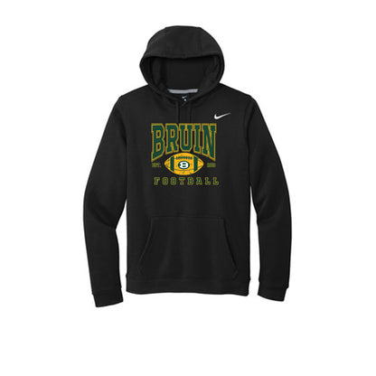 Adult Unisex Nike Bruin Football Heritage Graphic Club Fleece Hoodie