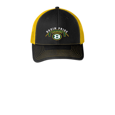 Adult Unisex Bruin Football Pride Snapback Trucker Hat