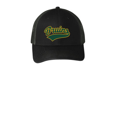 Adult Unisex Script Bruins Snapback Trucker Hat