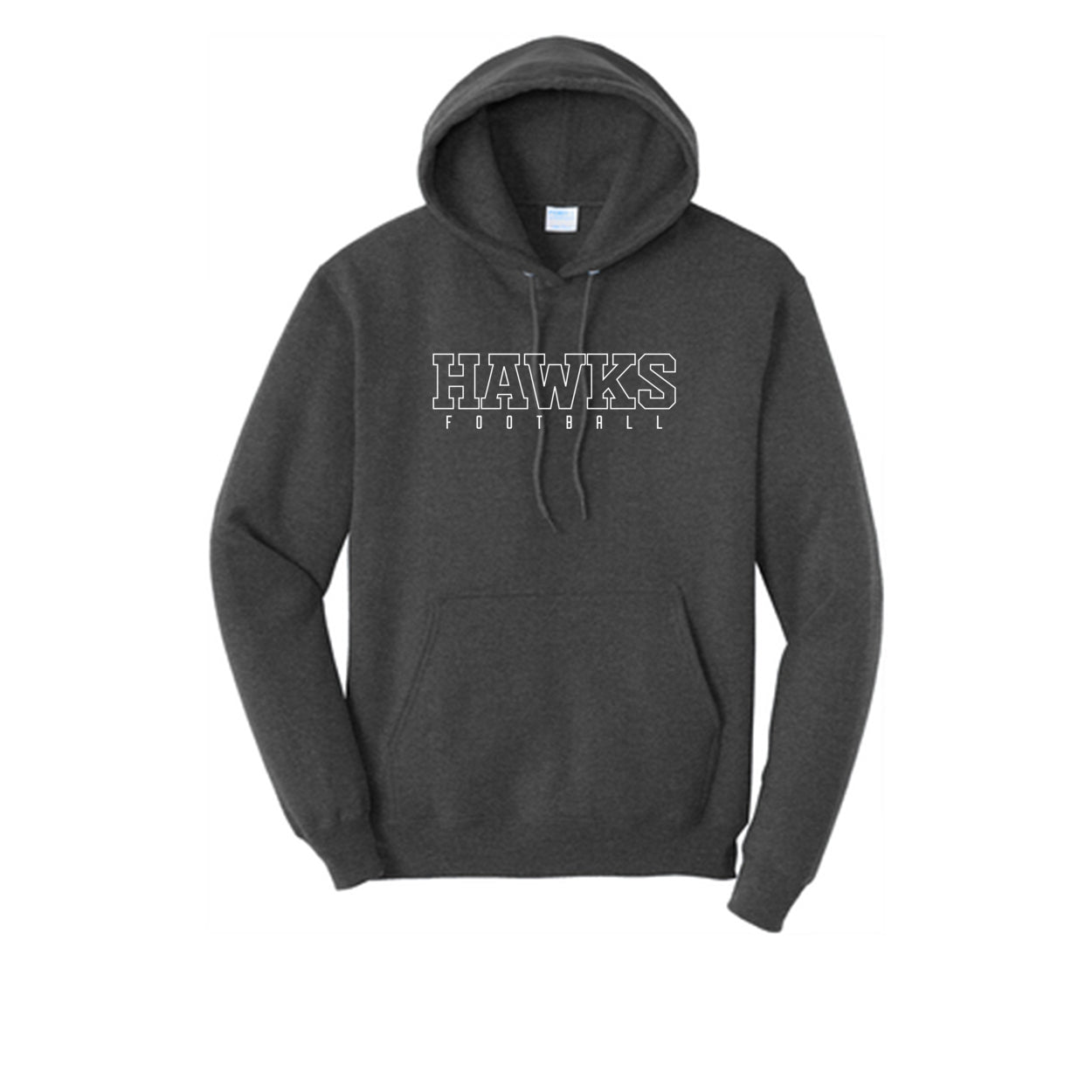 Adult Unisex Westerville Central Block Hawks Football Graphic Easy Hoodie