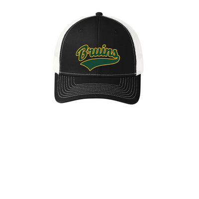 Adult Unisex Script Bruins Snapback Trucker Hat